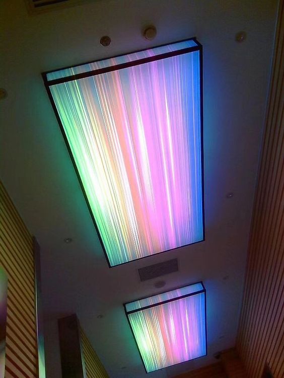 stretch ceiling barrisol lamps dubai