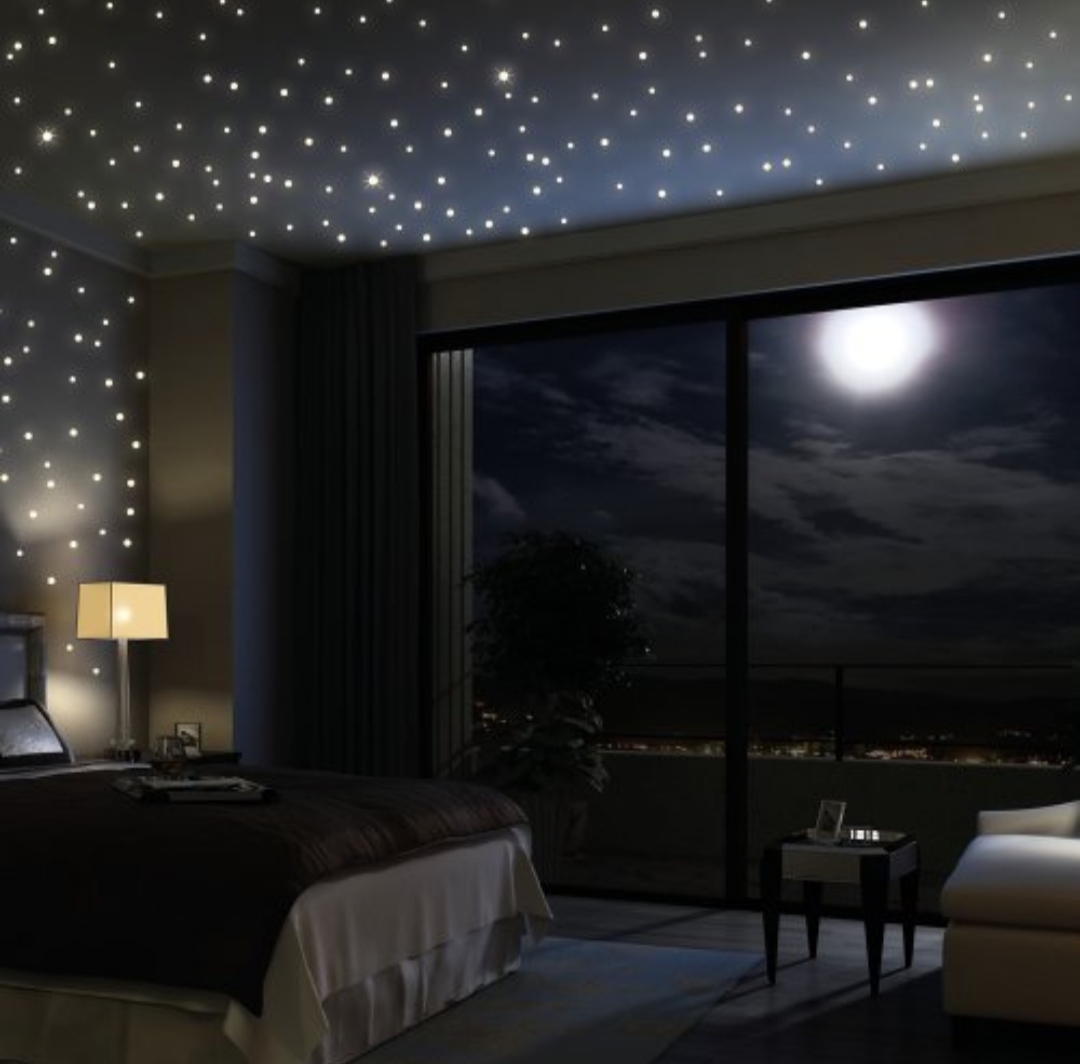 Night Sky Star Designs Printed Stretch Ceiling Film