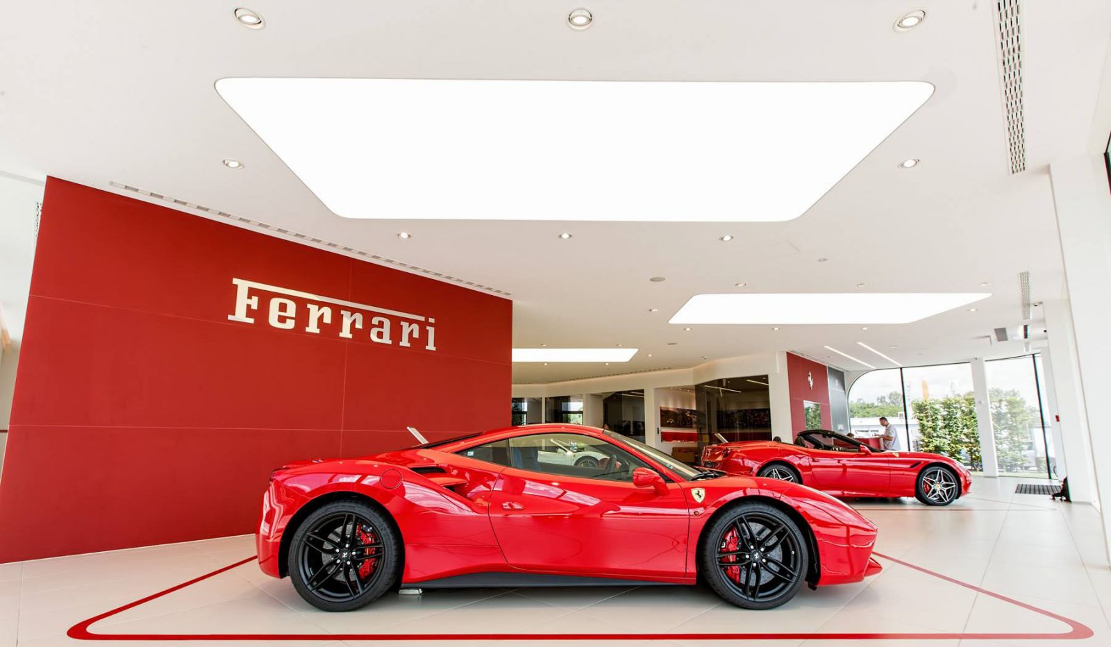 Stretch ceiling barrisol light