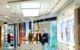 stretch ceiling barrisol lamps dubai