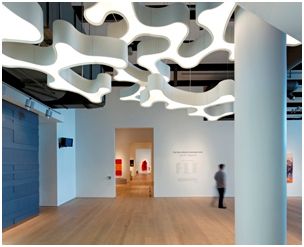 stretch ceiling barrisol lamps dubai