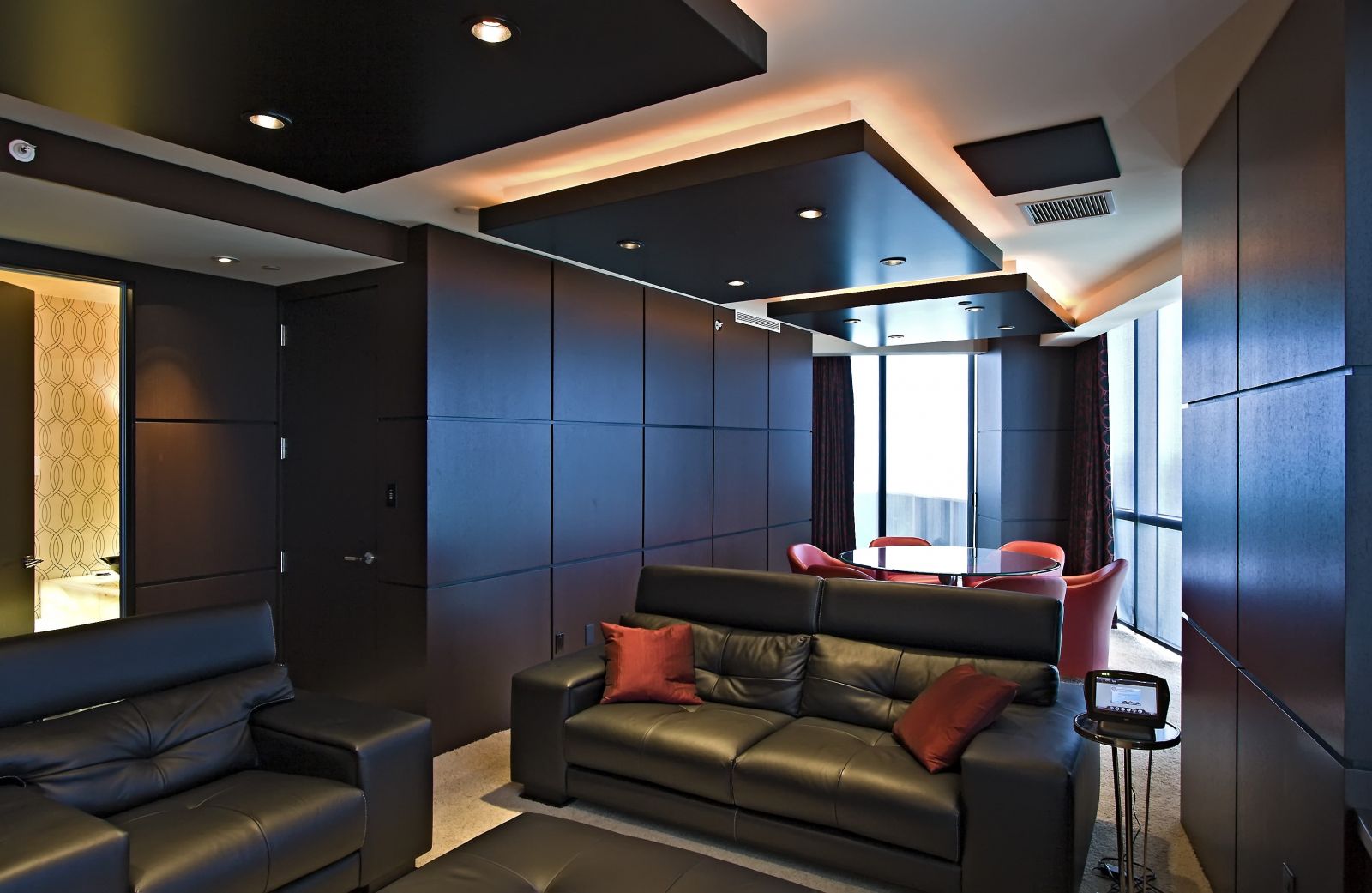 stretch ceiling barrisol lamps dubai