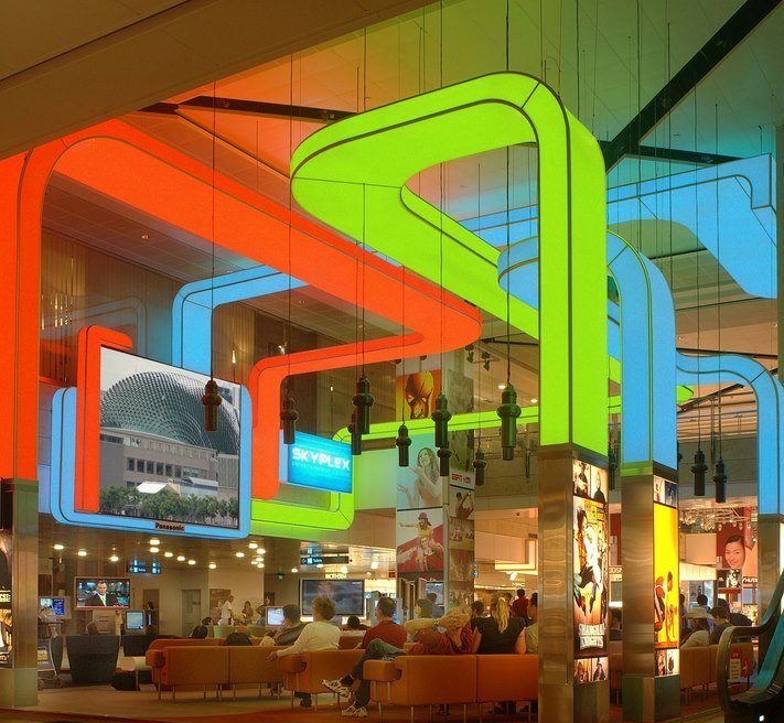 stretch ceiling barrisol lamps dubai