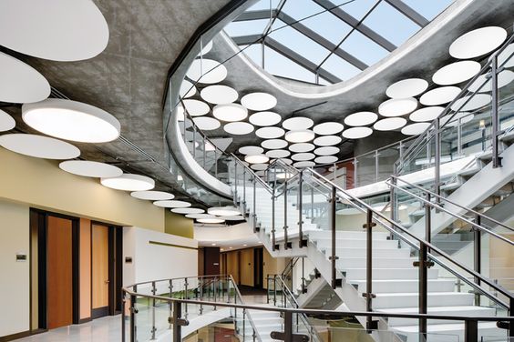 stretch ceiling barrisol lamps