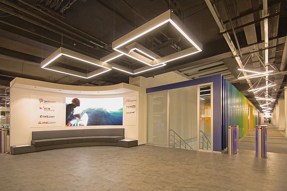 stretch ceiling barrisol lamps dubai