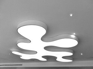 stretch ceiling barrisol lamps dubai