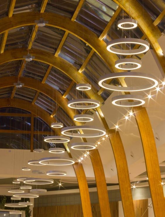 stretch ceiling barrisol lamps dubai