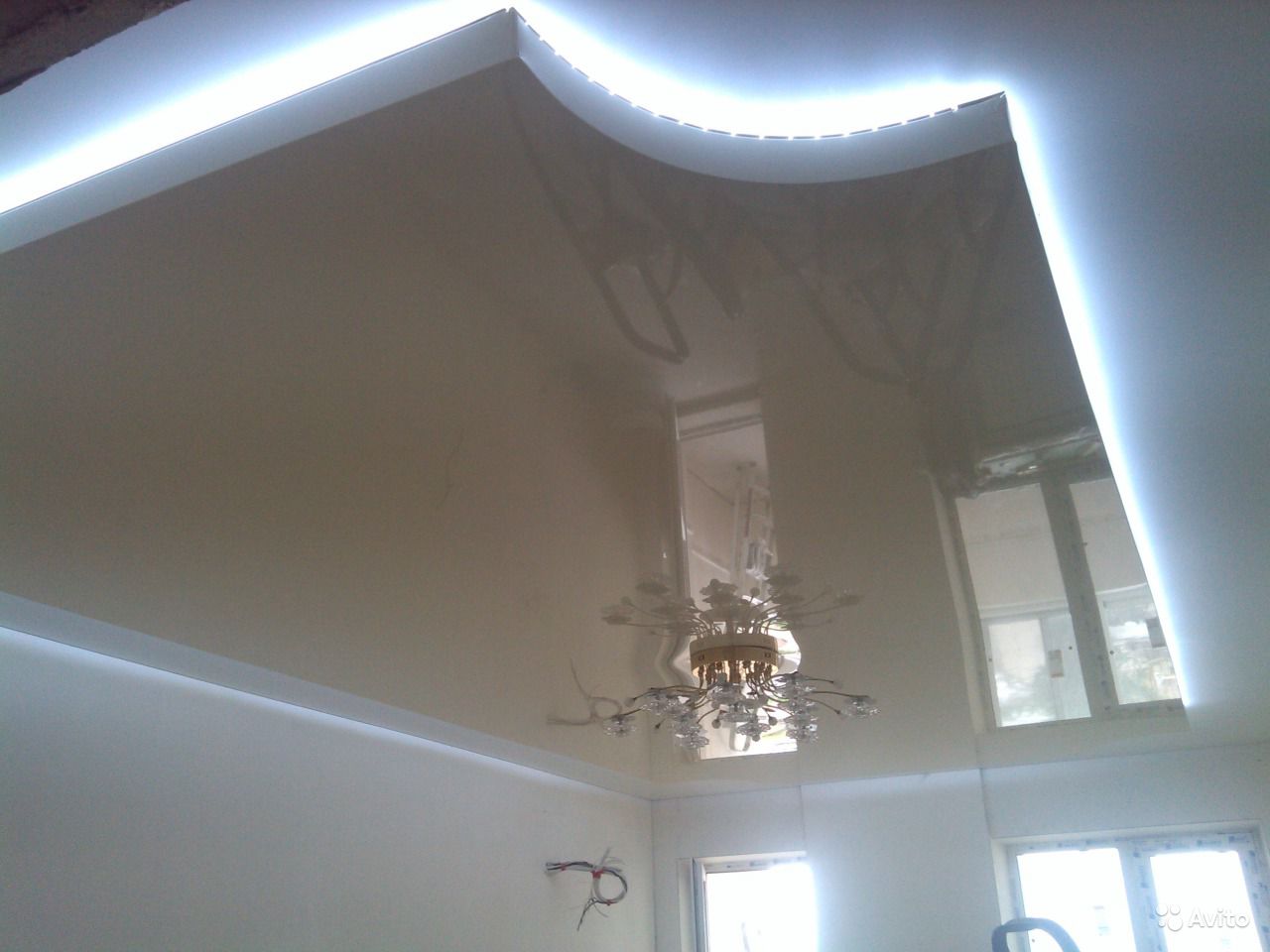 stretch ceiling barrisol lamps dubai