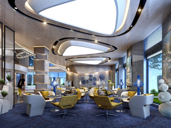 stretch ceiling barrisol lamps dubai