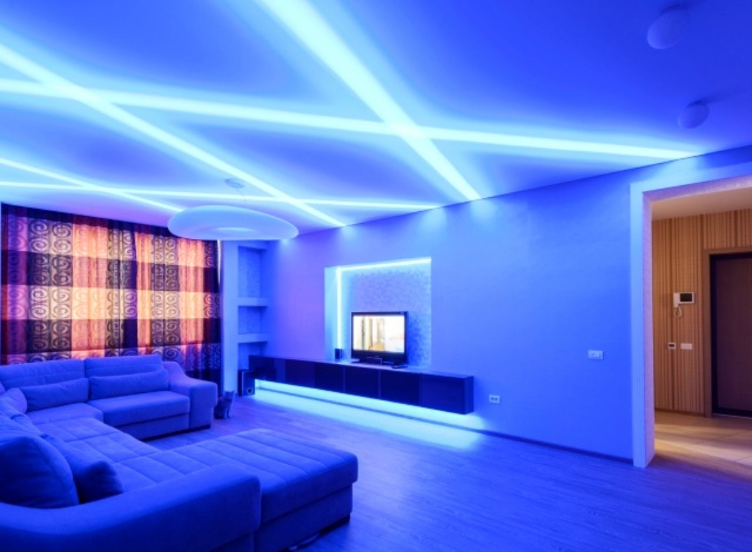 stretch ceiling barrisol lamps dubai