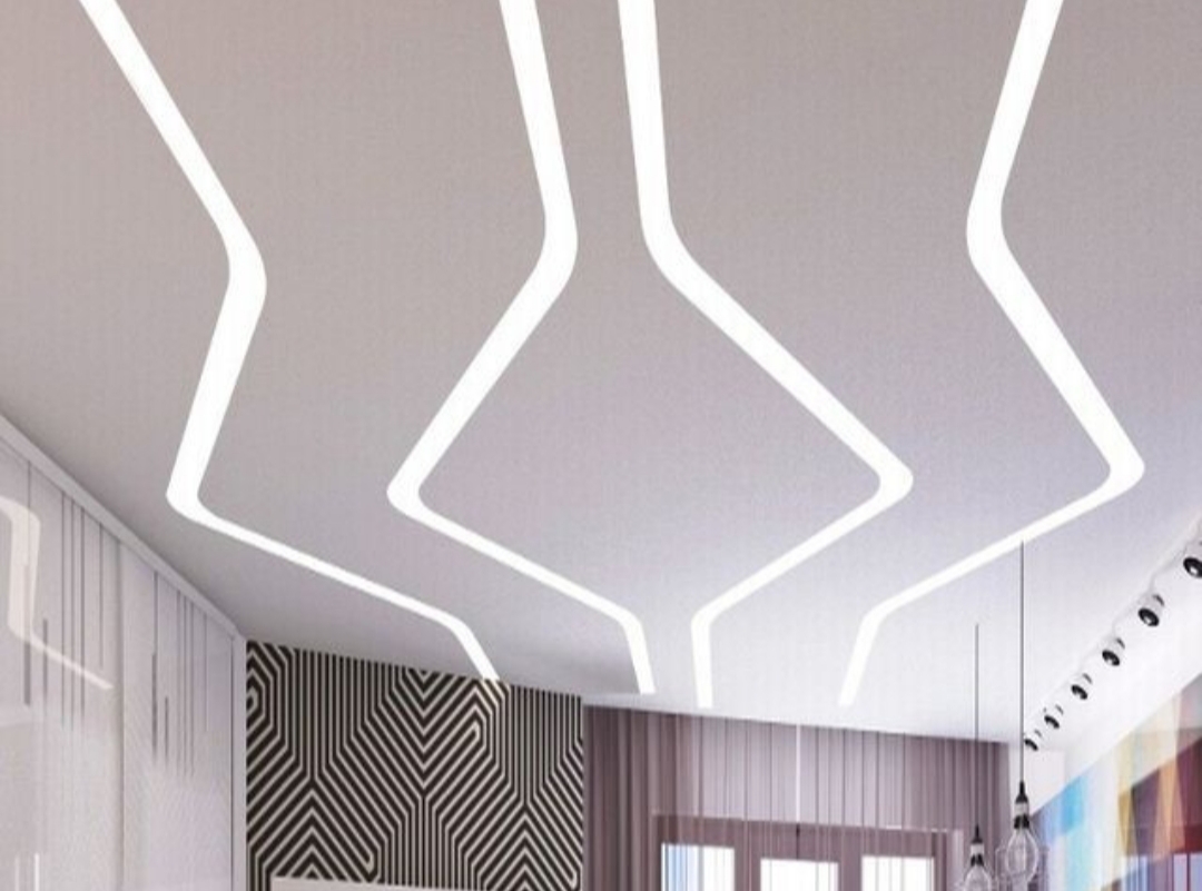 stretch ceiling barrisol lamps dubai